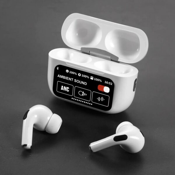 A9 Pro ANC Touchscreen Display Wireless Earbuds