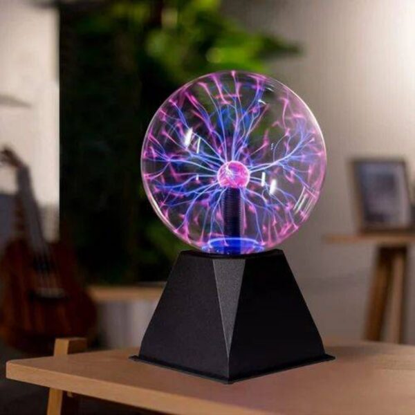 Magic Plasma Ball Light 5 Inch – Touch & Sound Responsive