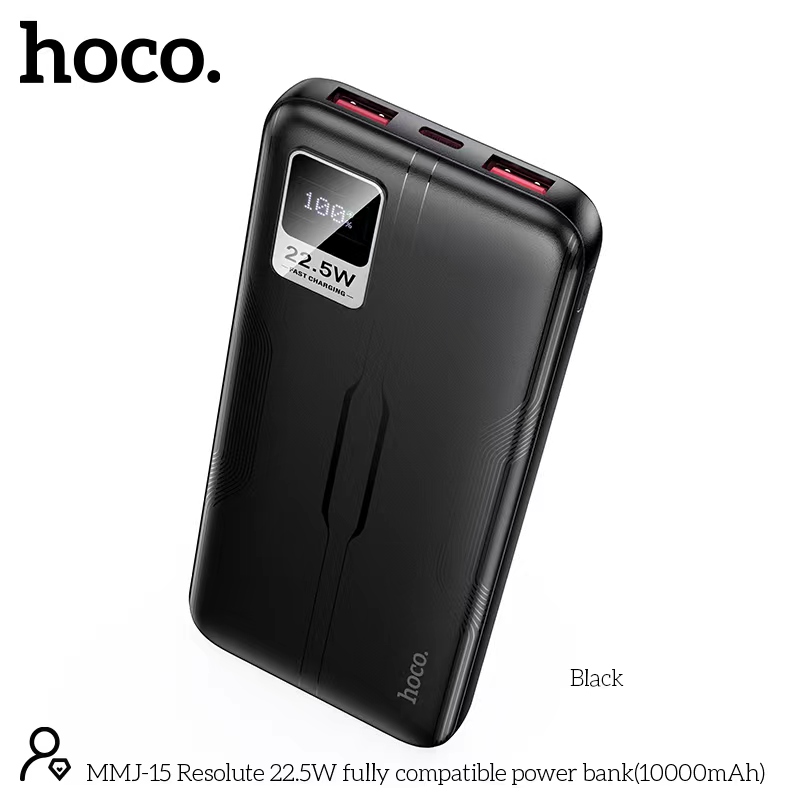Hoco-MMJ16-22.5W-Resolute-PD-20W-20000mAh-Power-Bank-1 Hoco MMJ16 20000mAh Power Bank | 22.5W Fast Charging
