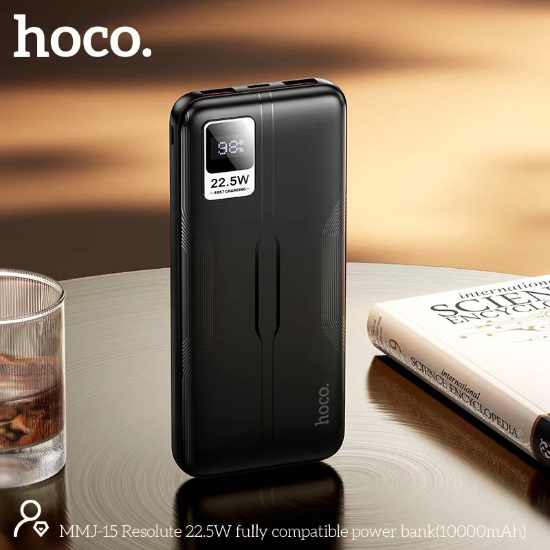 Hoco-MMJ16-22.5W-Resolute-PD-20W-20000mAh-Power-Bank-3 Hoco MMJ16 20000mAh Power Bank | 22.5W Fast Charging - Image 2