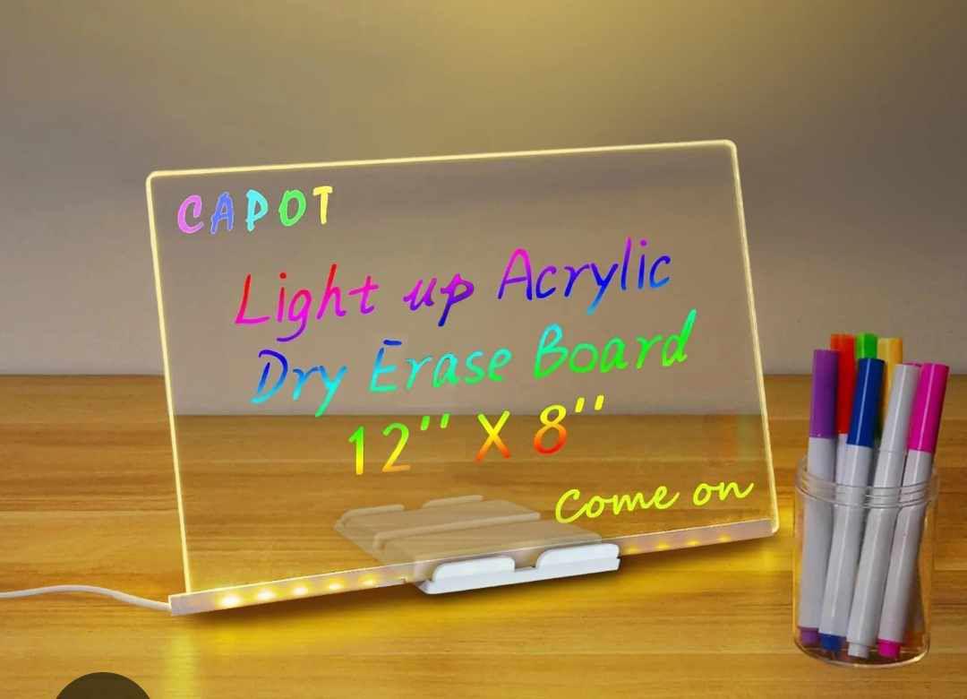 DIY Handwriting Acrylic Luminescent Lamp
