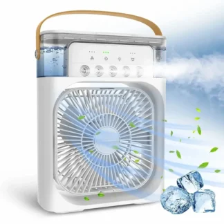 GearUP Air Cooler Fan With Mist Flow | 600ML Water Tank | 3 Speed | USB Type-C